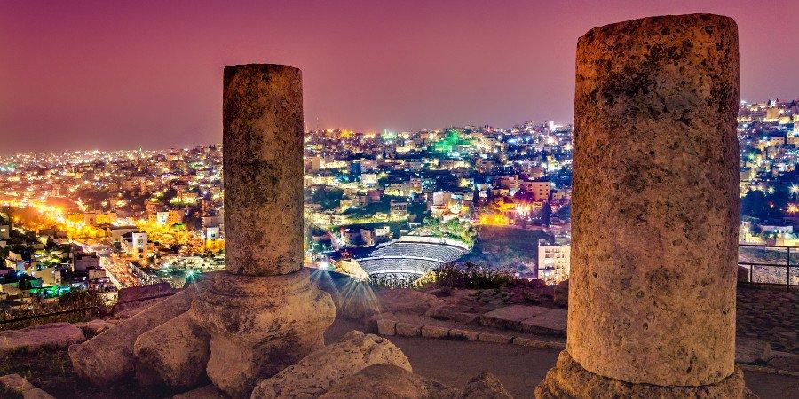 Amman by night, storia e modernità